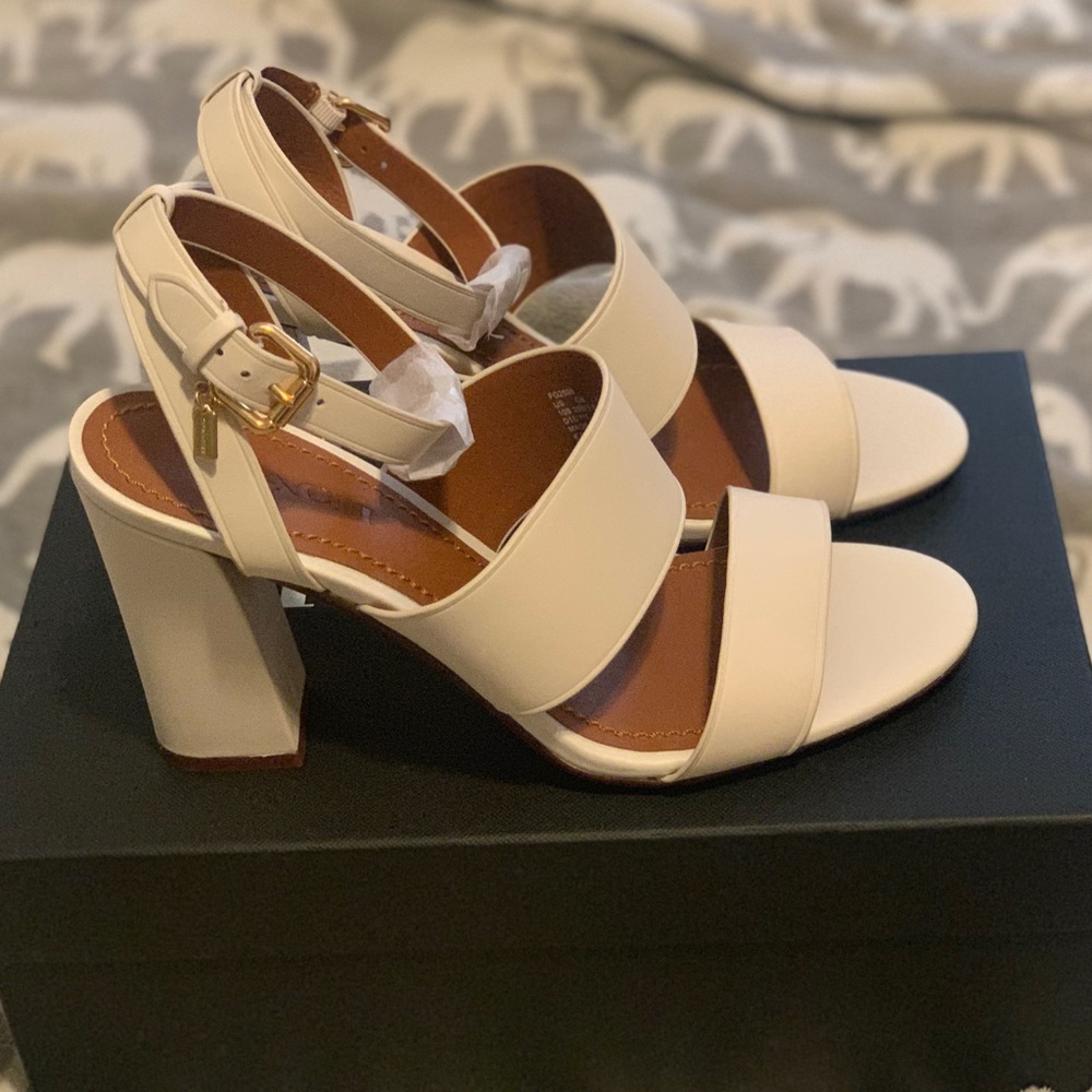 💥Coach Kaye Leather Heel worn once💥